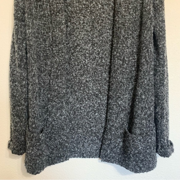 Mary Made In Italy Alpaca Wool Blend Open Front Cardigan Sweater - Picture 6 of 10